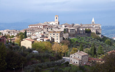 Bettona: a balcony over Umbria